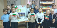 В детской библиотеке состоялся мастер-класс «Наш Татарстан – наш флаг!» - Спасский район