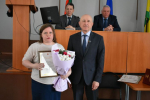 На еженедельной планёрке поздравили муниципальное сообщество района