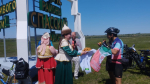 Сегодня встретили участников велопробега, посвящённое Дню предпринимательства организованного Союзом велосипедистов Республики Татарстан