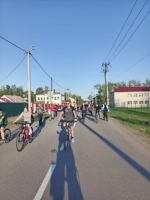 В Болгаре прошёл велопробег в честь Дня Победы