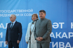 Глава Спасского района Роман Исланов поблагодарил тружеников и рассказал о достижениях района.