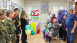 Кадеты из Болгара поздравили пожилых жителей дома-интерната