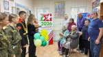 Кадеты из Болгара поздравили пожилых жителей дома-интерната